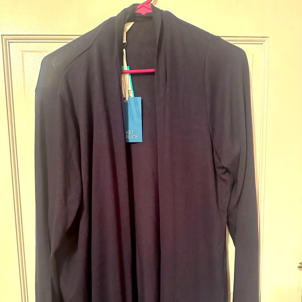 Navy blue cardigan